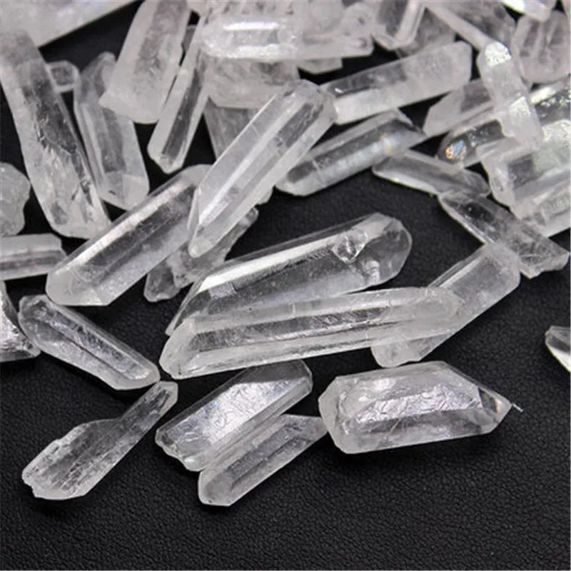 Natural Clear Quartz Single Point Wand Hexagonal prism Energy Original Stone Crystal Fengshui Mineral Specimen Decoration | Дом и сад