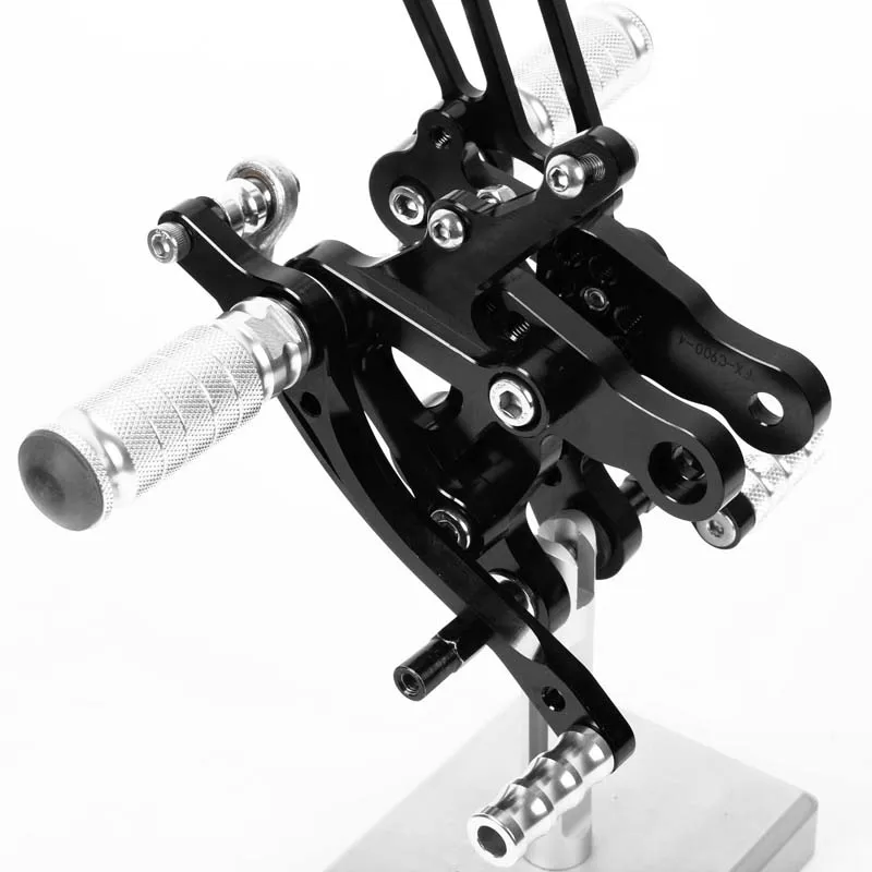 SMOK педаль мотоцикла для Honda CBR400RR NC29 CBR900RR CBR893RR CBR919RR 1993 1994-1999 алюминиевый сплав Rearset подножки