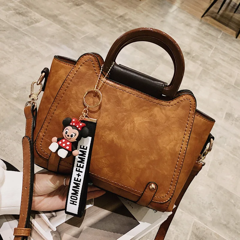 

2019 New Style Fashion Korean-style Bag WOMEN'S Bag GIRL'S Students Versatile MORI Series Crossbody Bag Retro Handbag