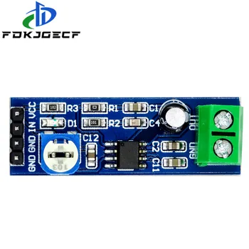 

10pcs LM386 audio power amplifier module 200 times gain amplifier board mono power amplifier 5V-12V Input