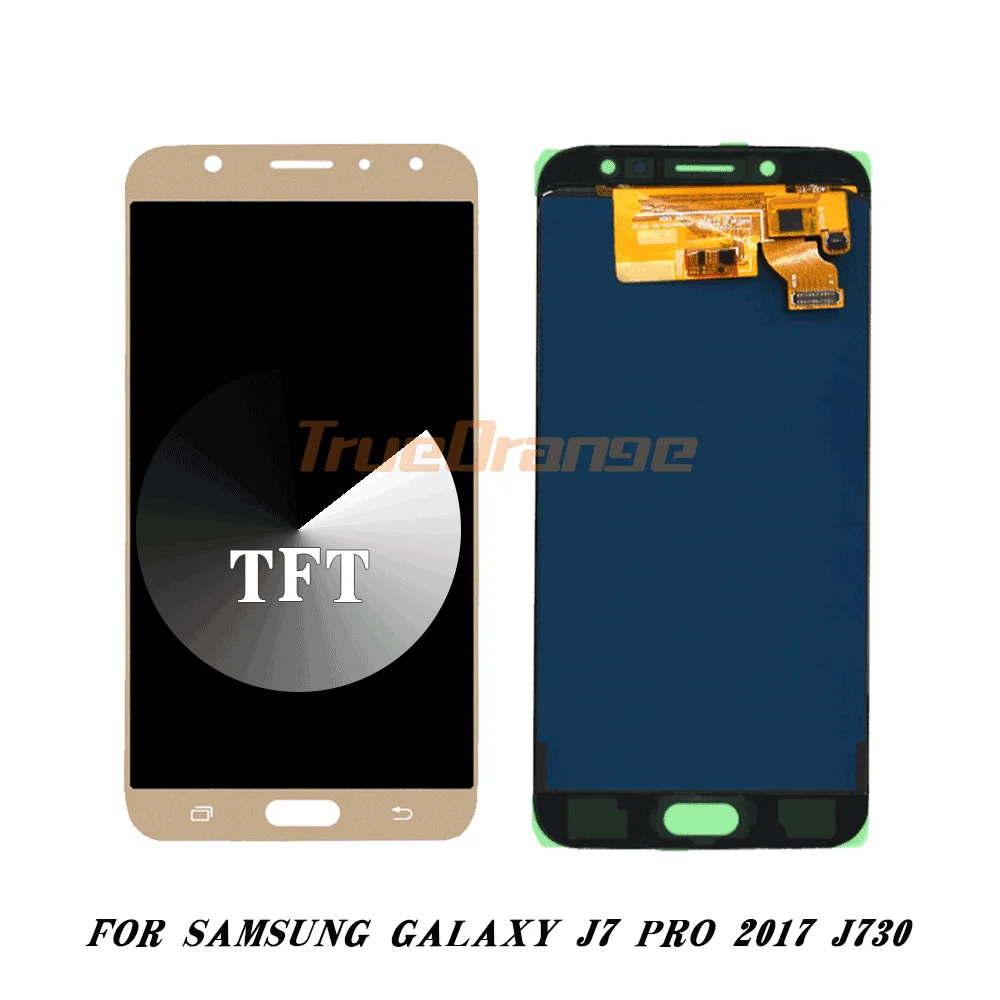 ЖК дисплей 5 дюйма для SAMSUNG Galaxy J7 Pro 2017 J730 с сенсорным экраном и дигитайзером в