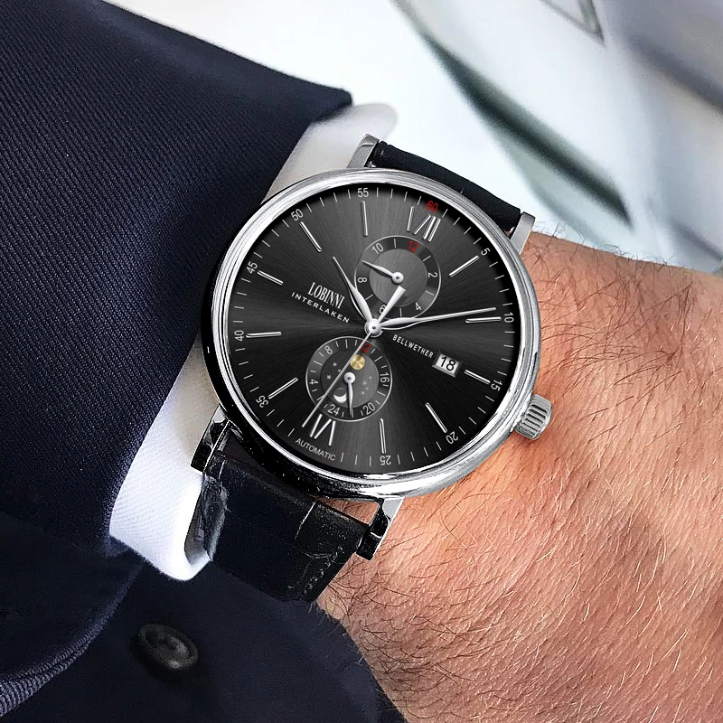 Швейцарские роскошные Брендовые мужские часы Чайка с автоматическим механическим перемещением мужские часы со скелетом подарок Masculini Relogio мужские часы