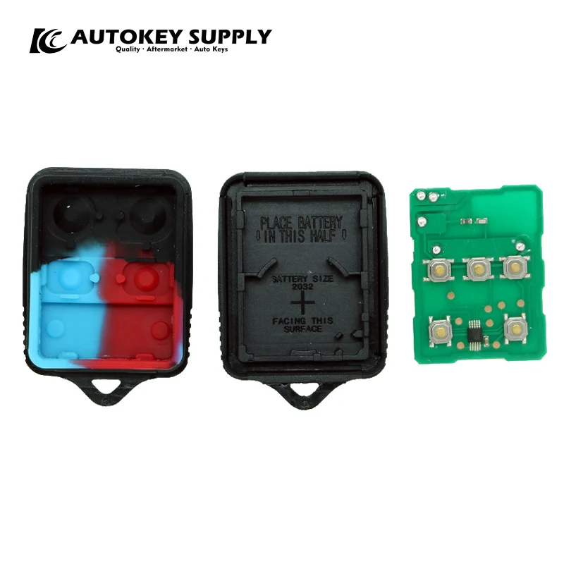 Chiave/Telecomando Per ford 4 Pulsanti Completo 433mhz Akfdc401 - Remoto ford - H99c3166d7e834b53a6e831181444dd38b