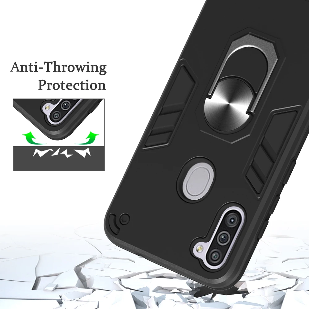 Сверхпрочный противоударный защитный чехол с магнитом для Samsung Galaxy A11/M11Case