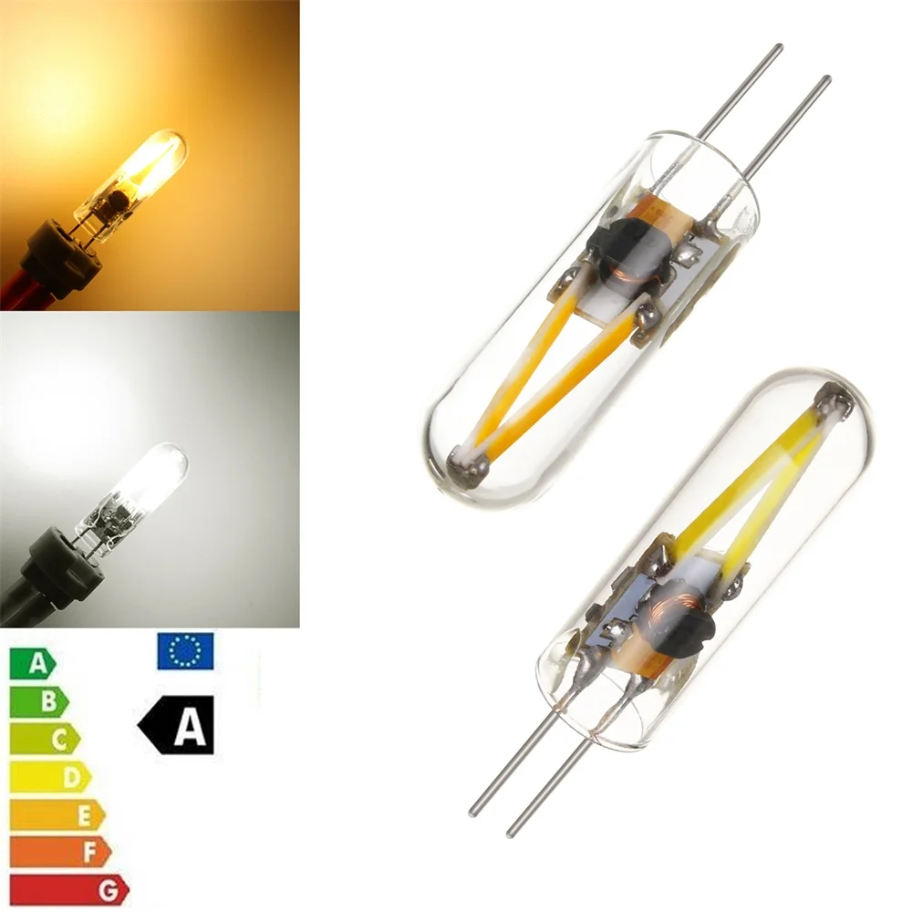 

Mini G4 COB LED Filament Light Bulb 3W 12V Replace 15W Halogen Glass Lamps Cool Warm White LEDS Replace Halogen Pendant Lamp YZ