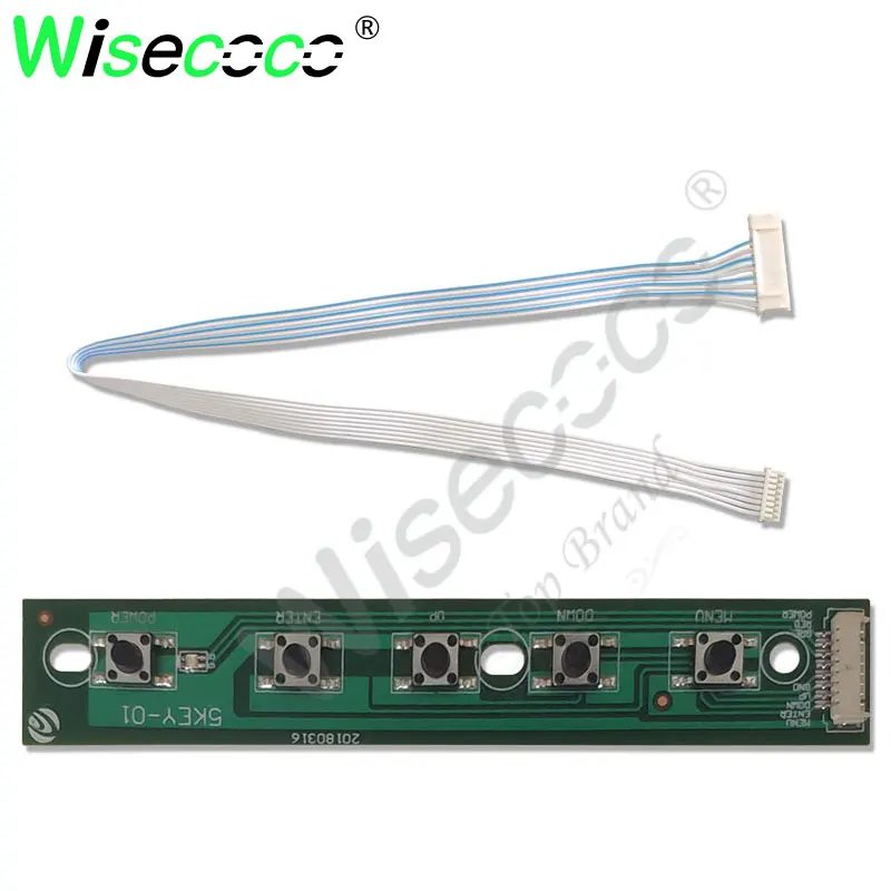 Wisecoco 23,8 ''3840*2160 4 к 30 контактов экран дисплей с подсветкой HDMI интерфейс драйвер платы для raspberry pi PS4 MV238QUM-N20
