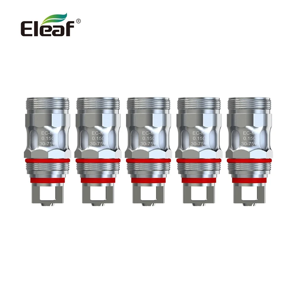 5 шт./лот оригинальный Eleaf EC M N 0.15ohm S 0.6ohm катушек Замена испаритель подходит для MELO