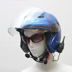 V 6 мотоциклетный шлем Bluetooth гарнитура Интерком 6 всадников беспроводной интерком