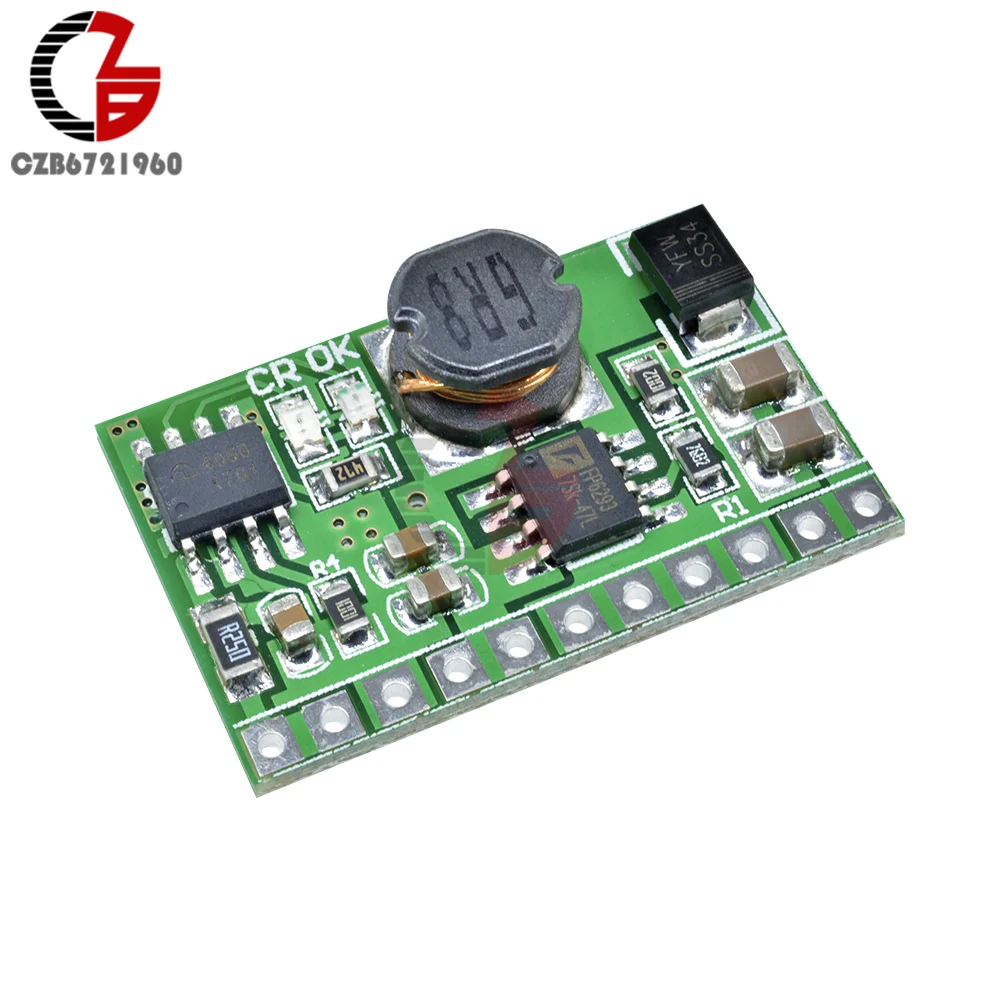 

5V 2.1A UPS 18650 Lithium Battery Charge Discharge Boost Module LED Indicator for Mobile Power Bank Solar Charging DIY