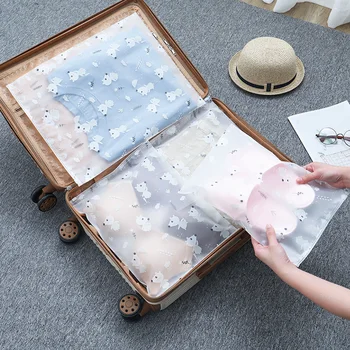 

Transparent Cosmetic Bag Travel Cartoon Animal Makeup Case Pouch Zipper Make Up Organizer Storage Wash Bath Toiletry Bag Women