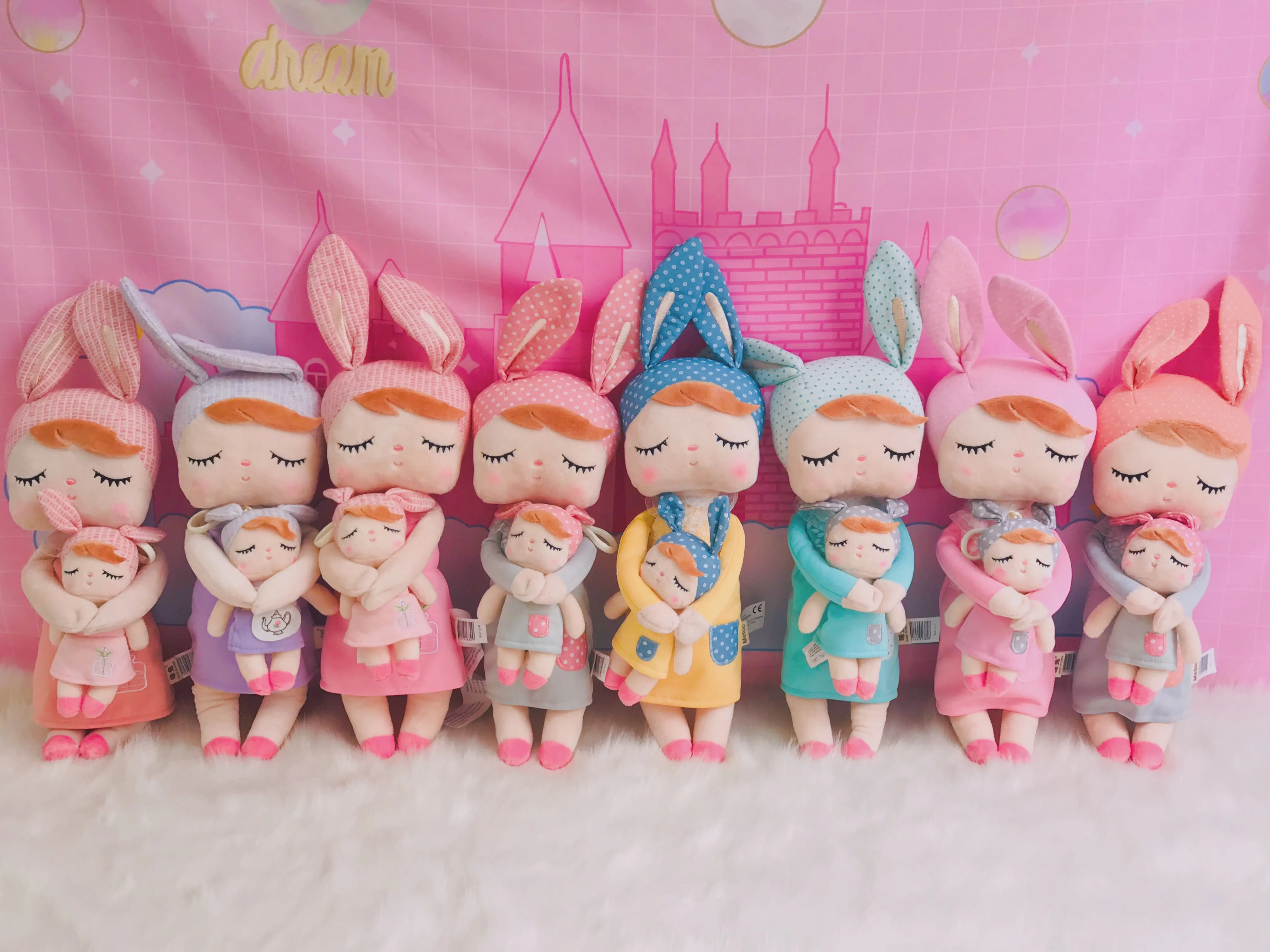 Metoo Angela Stuffed Plush Cute Doll Toy For Kids Gifts Bike Pudding Teapot New