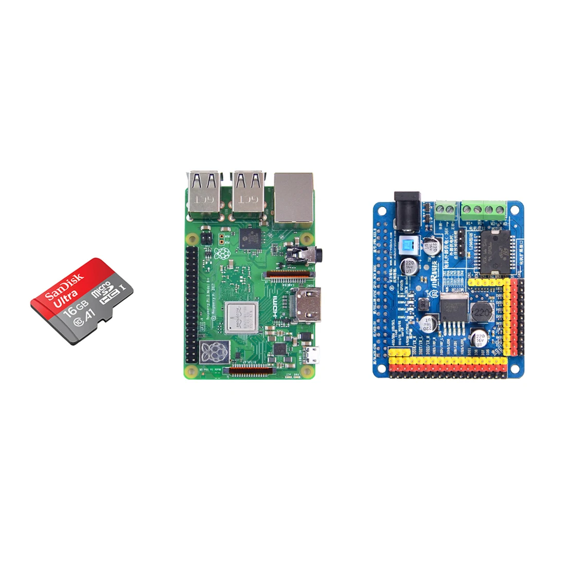 DIY тестовый комплект 2 Гб ОЗУ Raspberry PI макетная плата с платой расширения и картой памяти 16 Гб