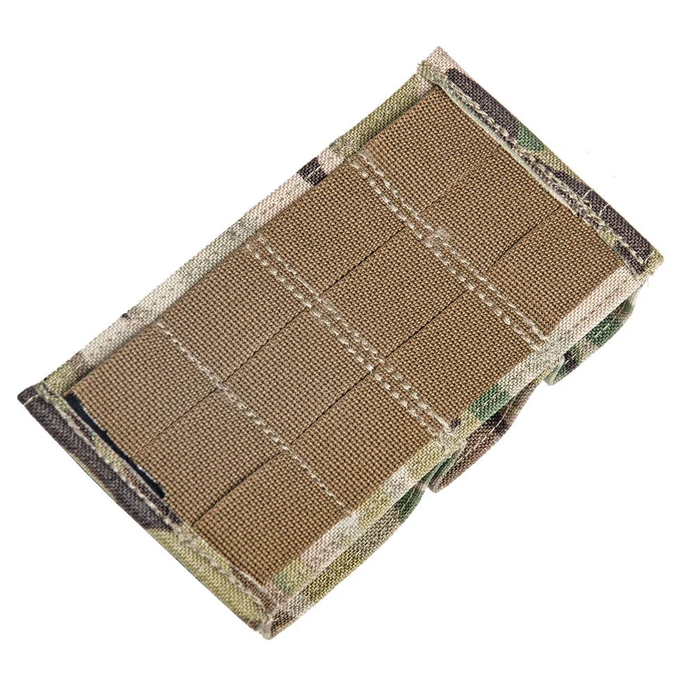 Tactical MOLLE 5.56 1+2 Side 9mm Magazine Pouch Kydex Wedge Insert KYWI Malice Strap Clip For TMC Belt Hunting Airsoft Paintball