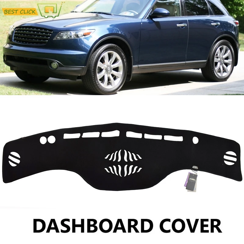 

Xukey Fit For Infiniti FX35 FX45 FX50 2003 2004 2005 2006 2007 2008 Dashboard Cover Dashmat Dash Mat Sun Shade Dash Board Cover