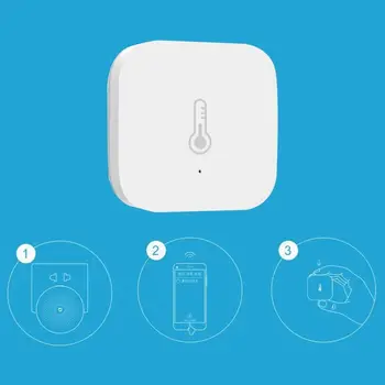 

Aqara Intelligent Temperature Humidity Sensor Wifi Wireless Real-time Alarm Intelligent Detector Via APP Control Smart Home