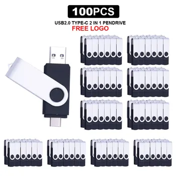 

100pcs/lot Best TypeC USB Flash Drive for Huawei Phone 64GB pendrive32GB pen drive Metal memory stick 16GB cle usb free shipping