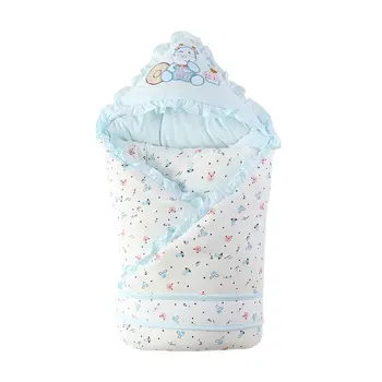 

OUTAD 90*90cm Baby Infant Swaddle Wrap Baby Blanket for Baby Sleeping Winter Envelope Cotton for Newborn Cute Baby Clothes Hot