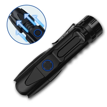 

100000 Lumen Tactical XHP50 Outdoor Telescopic Zoom 26650 Flashlight Torch Torch Light Led Torch Handheld Flashlight