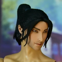 

WOLFKING 1/6 Sasaki Kojiro Head Sculpt Carved Fit 12" Action Figure Body