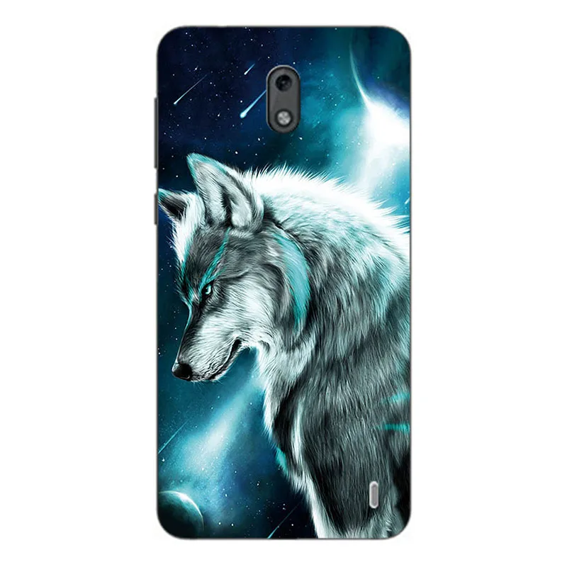 Чехол для Nokia 2 Nokia2.1 мягкий силиконовый чехол из ТПУ с 3D рисунком 3 1 4 5 6 чехлы