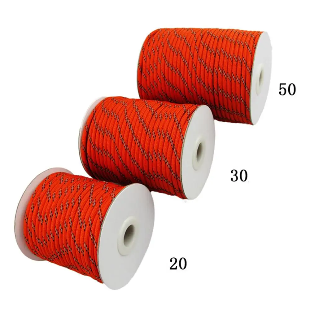 MeterMall Camping Rope Outdoor Reflective Tent Line Rope Clothesline