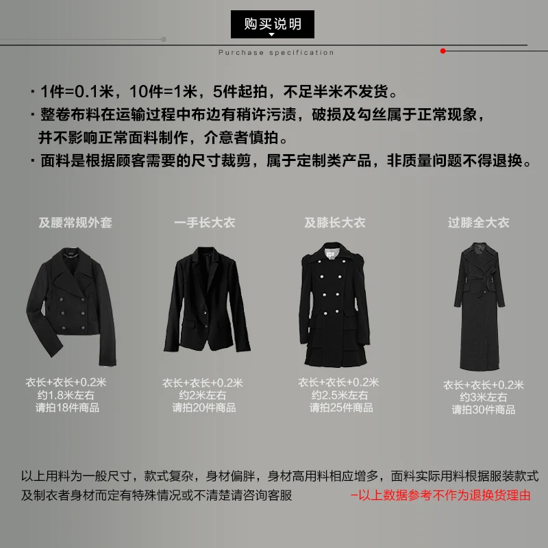 Темно-синяя Шерсть альпака ткань высокого качества над покрытием материалы для одежды зимнее пальто DIY Одежда ткани