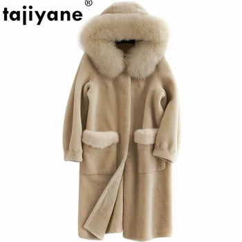 

Autumn Winter Coat Women Clothes 2019 100% Wool Jacket Real Fur Coat Female Korean Vintage Sheep Shearling Fur Tops ZT4121