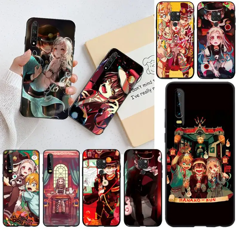 YJZFDYRM унитаз hanako-kun DIY окрашенный Шикарный чехол для телефона Huawei P40 P30 P20 lite Pro Mate 20 P