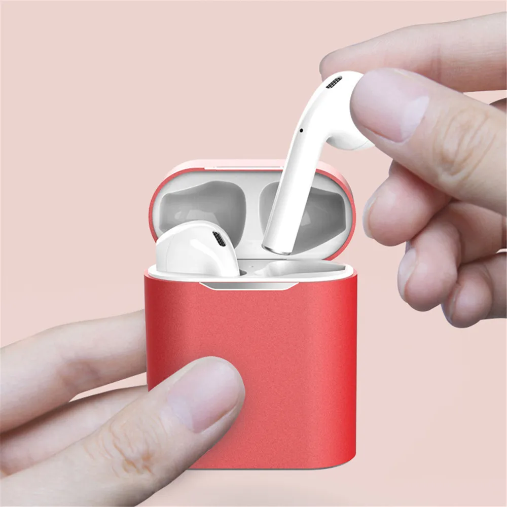 Bluetooth наушники 5,0 беспроводные наушники на ухо сенсорное управление магазин батарей Макарон гарнитура Поддержка IOS/Android телефонов HD вызов