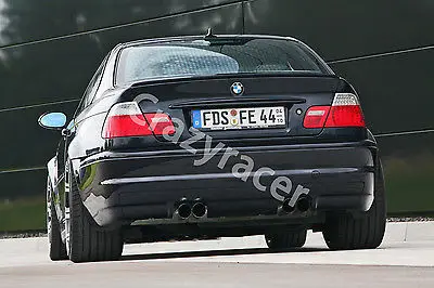 E46 багажник багажника губа спойлер крыло для BMW купе 2 двери углеродное волокно M3