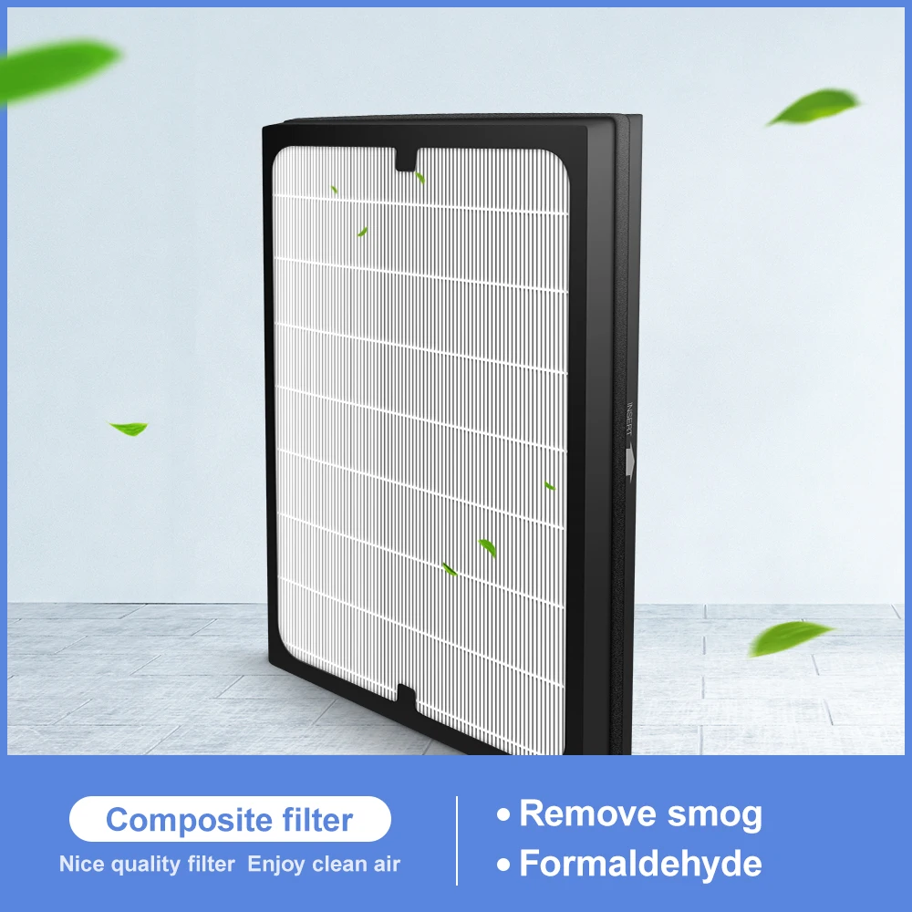 Очиститель воздуха 383*299*17 мм для DeLonghi AC75 HEPA + композитный Многофункциональный