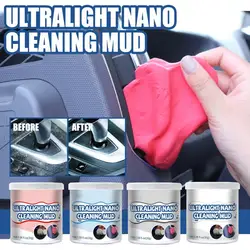 Colle pour nettoyage de voiture, Gel de nettoyage pratique, écologique, sans danger, boue de nettoyage, 30g 