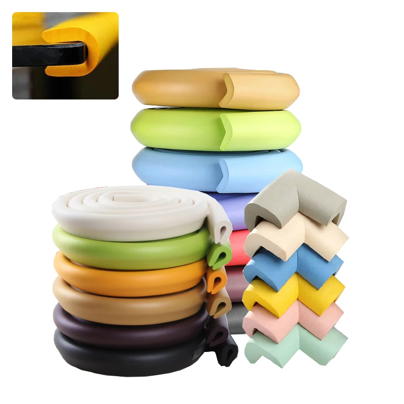 2M Child Protection Equipment Baby Safety For Children Furniture Angle Edge Corner Protector U Shape Design Glass Table Tapes | Мать и