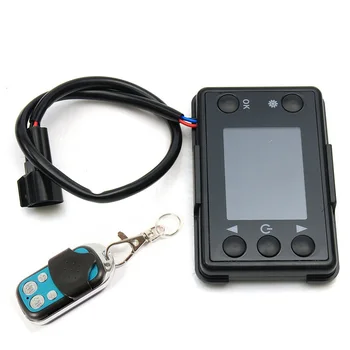 

LCD Heater Controller Parts Replacement Accessories Black Switch 8KW Car