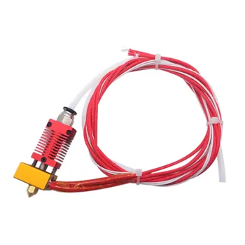 

Extruder Hot End Kit Aluminum Alloy Replacement Parts Heat Block Thermistor 3D Printer With PTFE Tubing For Creality 3D CR 10
