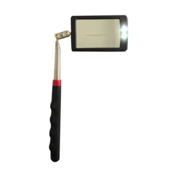 

Extend rotated 360 degrees Pro Lighted Inspection Mirror LED telescopic mirror Telescoping Illuminate LED Swivel Light