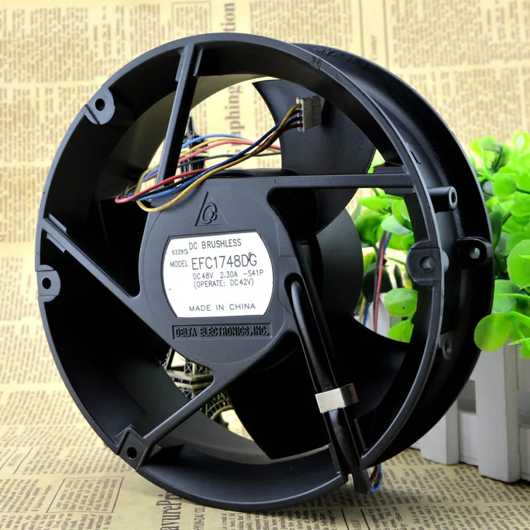 Delta Efc1748dg 17251 48V 2.30a четырехпроводная насильственного инвертор Оборудование для