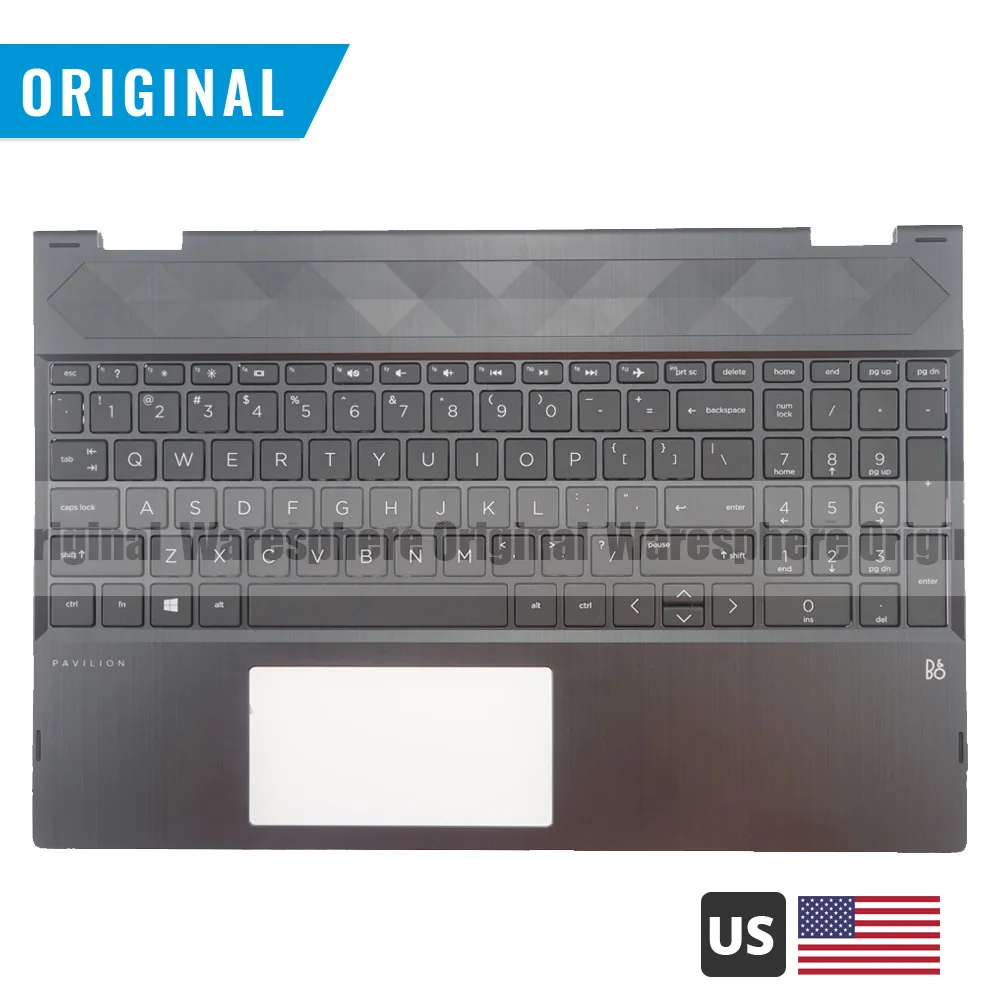 Оригинальный Упор для рук HP X360 15-CR 15T-CR000 15-CR0051OD 15-cr0000TU верхняя крышка с нами без