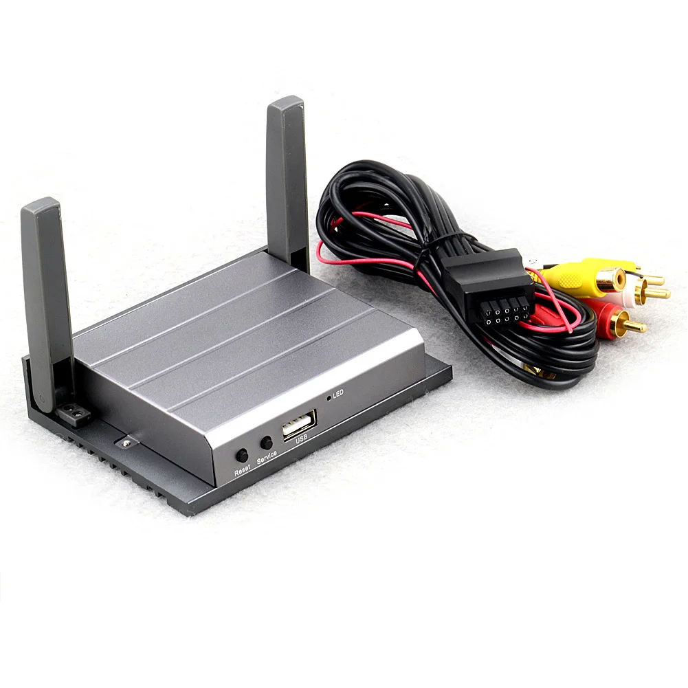 Зеркальная коробка DLNA HDMI солнцезащитным козырьком, с черной конвертер Беспроводной WI-FI DVD 1080P Алюминий домашним адаптером 12V прочные для смартфона 5G