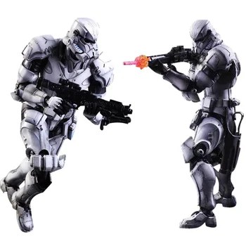 

Movie Star Wars Stormtroopers White Soldiers Play Action PVC Figure Toy 28cm Anime Figures Collection Model Doll Children Gifts