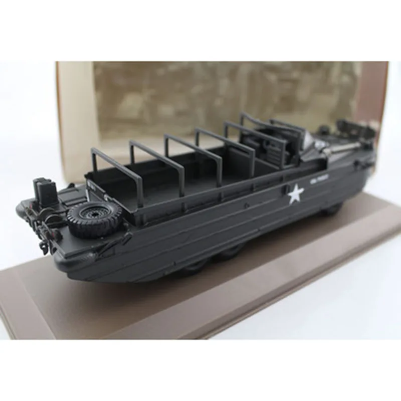 1/43 масштаб GMC DUKW 353 Литой Сплав Военная Модель автомобиля Американский амфибий транспортранспортный автомобиль металлический Танк Коллекция игрушек фанатов