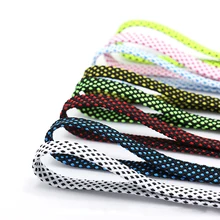 120 см 1 пара плоские черно-белые туфли кружева сублимированный принт Клетчатые ленты полиэфирные шнурки для ботинок Duty Sneaker шнуровкой