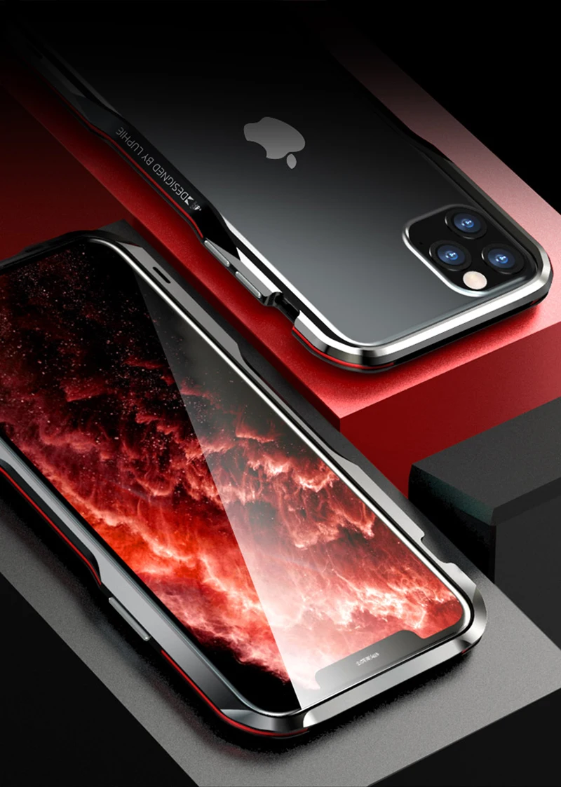 Бронированный металлический алюминий бампер чехол для iPhone 11 11 Pro MAX X XS чехол для MAX XR сверхмощный защитный чехол для iPhone 7 8 Plus Coque