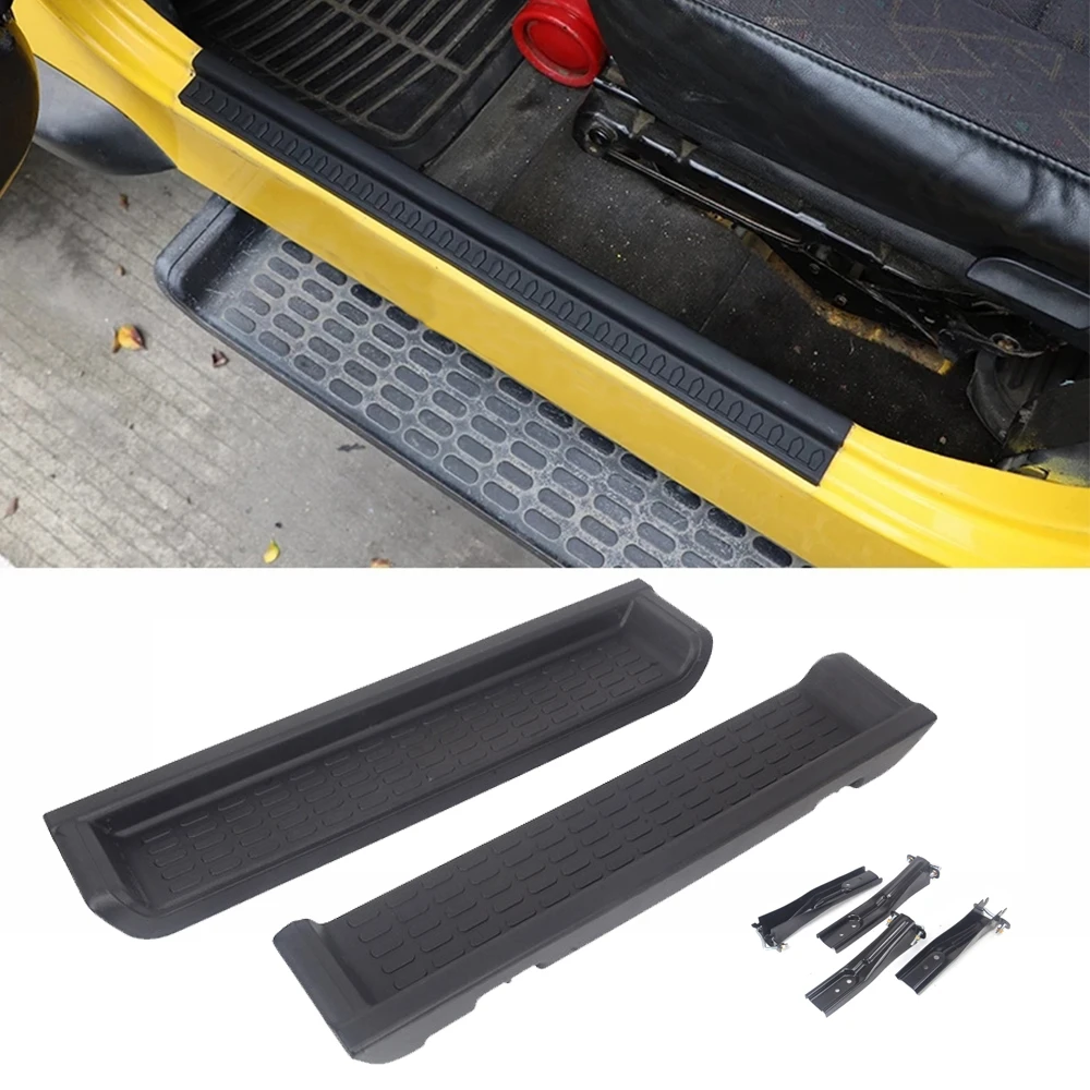 2 Door Running Boards Nerf Bars Side Steps Step Rails For Jeep Wrangler Tj  2001 2002 2003 2004 2005 2006 - Pedals - AliExpress