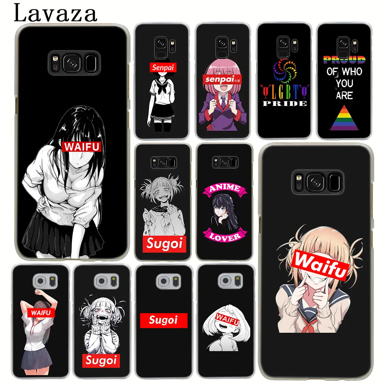 Чехол Sugoi Senpai для девочек с аниме-рисунком чехол Samsung Galaxy S20 Ultra S10E S10 Lite S6 S7 Edge S8 S9 Plus