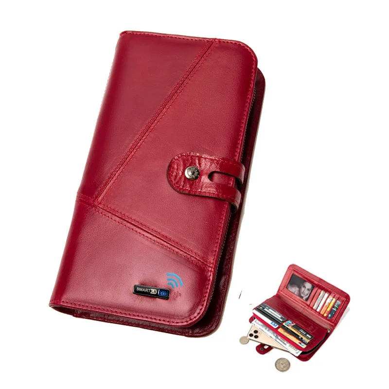 smart-anti-lost-wallet-bluetooth-compatible-long-purse-genuine-leather-women-wallets-coin-lady-wallet-card-holder