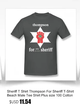 Sheriff Hoodie Hunter S Томпсон гонзо рубашка толстовки мужской популярный пуловер Толстовка Зимняя хлопковая длинная синяя XL уличная Толстовка
