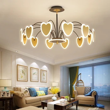 

LODOOO modern led chandelier lighting living room bedroom led ceiling chandeiers for kitchen suspension lamps 110V-220V
