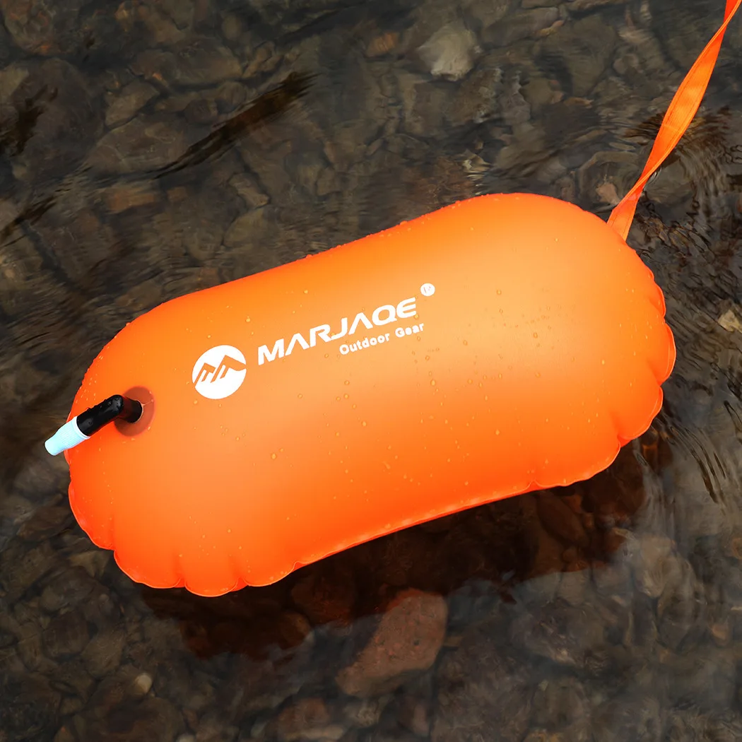 Надувной для плавания Buoy открытый водный спорт Lifeguard анти утонуть безопасность Каякинг серфинг Дрифт поплавок воздушный мешок с поясным ремнем