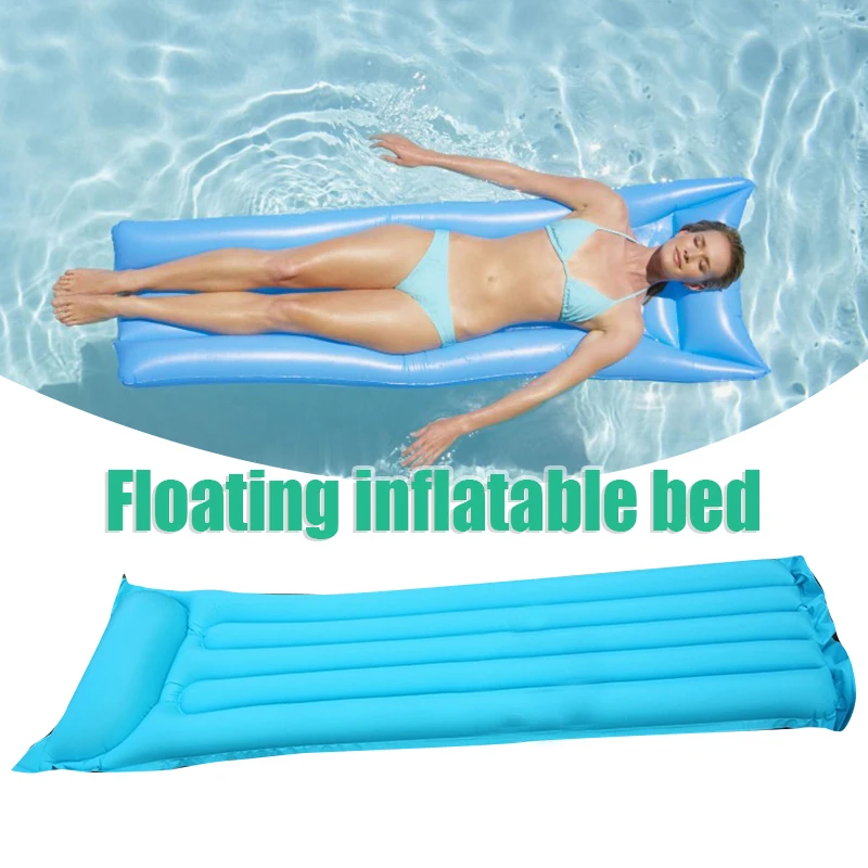 Floating Air Cushion Inflatable Thickened Swimming Accessories Air Mattresses For Summer Beach Swimming Floating Party Piscina